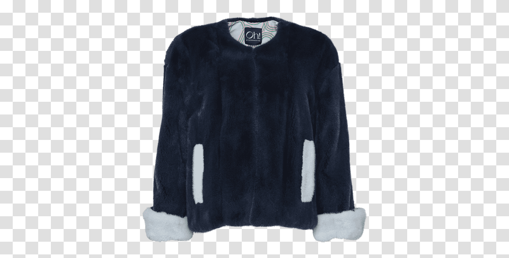 Neville Mink Jacket Sweater, Clothing, Apparel, Fleece, Sweatshirt Transparent Png