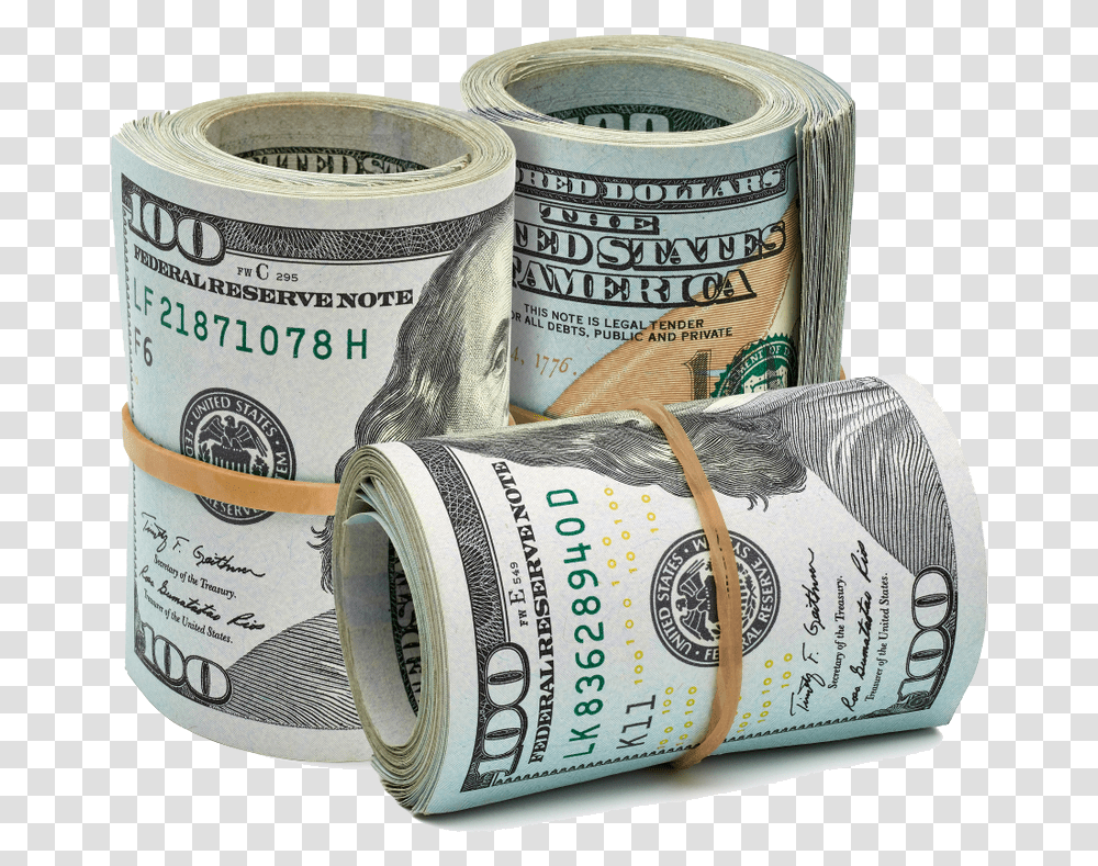 New 100 Dollar Bill, Tape, Money Transparent Png