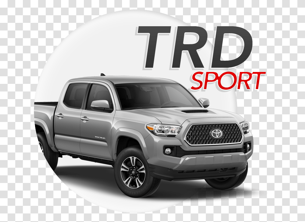 New 2019 Toyota Tacoma Trd Sport Truck Inventory At 2018 Toyota Tacoma Lease, Vehicle, Transportation, Pickup Truck, Bumper Transparent Png
