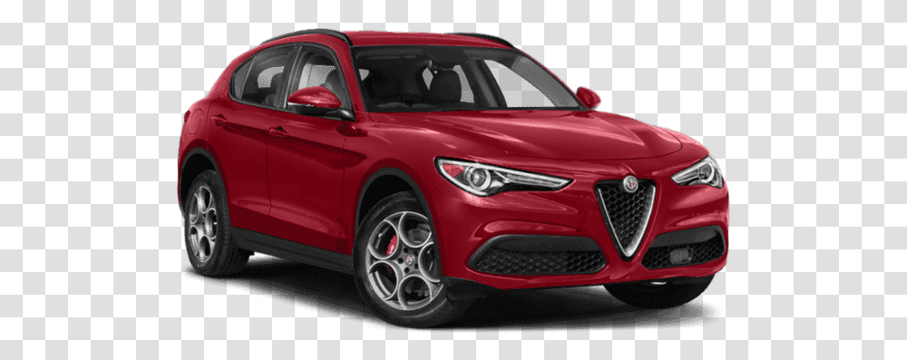 New 2020 Alfa Romeo Stelvio Base Rwd Red Mini Cooper Car, Vehicle, Transportation, Wheel, Machine Transparent Png