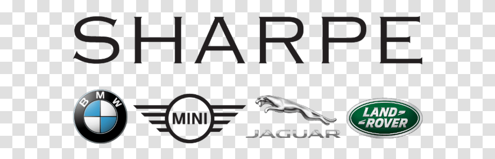 New 2020 Bmw Jaguar Land Rover Mini Sharpe Cars Grand Rapids, Text, Animal, Mammal, Logo Transparent Png