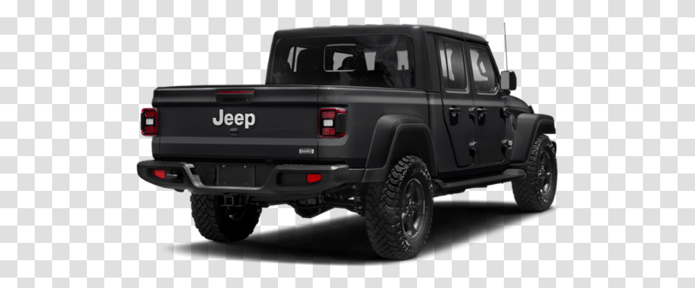 New 2020 Jeep Gladiator Sport 2020 Jeep Gladiator Rubicon Black, Transportation, Vehicle, Car, Automobile Transparent Png