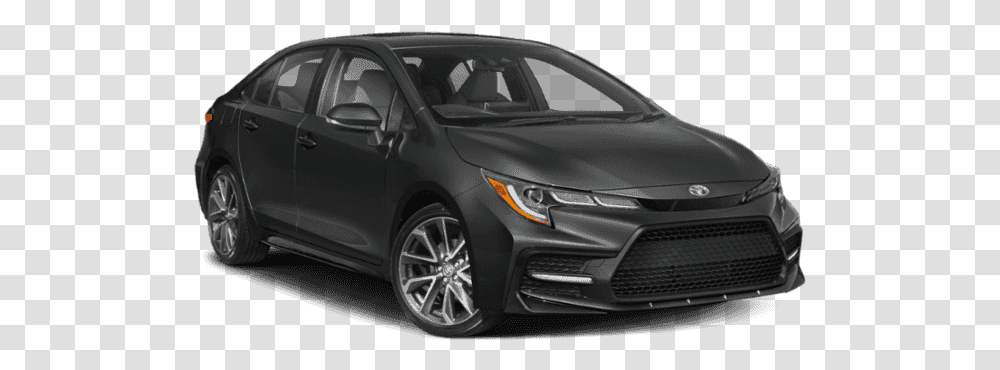 New 2020 Toyota Corolla Se Cvt Nissan Sentra 2019 Black, Car, Vehicle, Transportation, Automobile Transparent Png