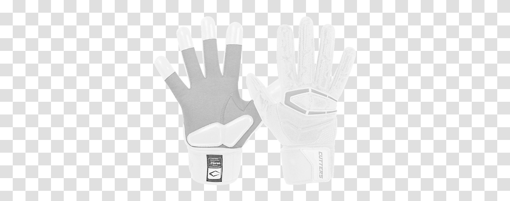New 2021 Cutters Adult Receiver Lineman Football Gloves Cutters The Force, Clothing, Apparel, Light Transparent Png
