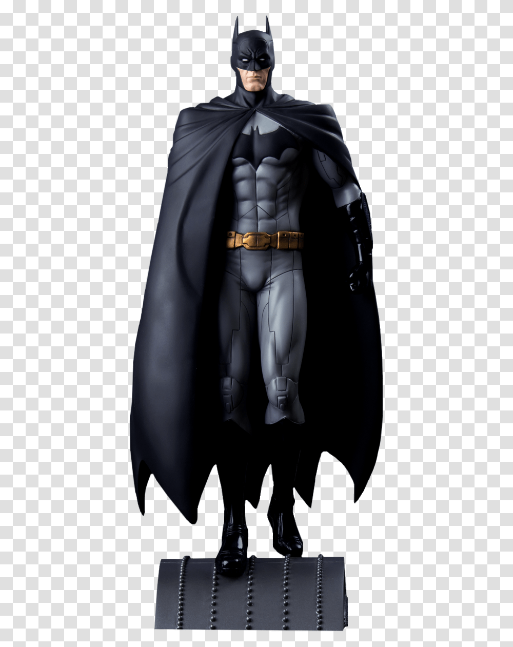 New 52 Batman Statue, Coat, Apparel, Person Transparent Png