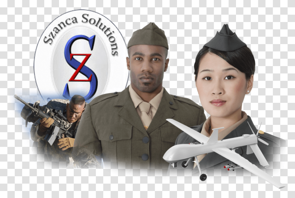 New About Us Soldier, Person, Gun, Military Uniform Transparent Png