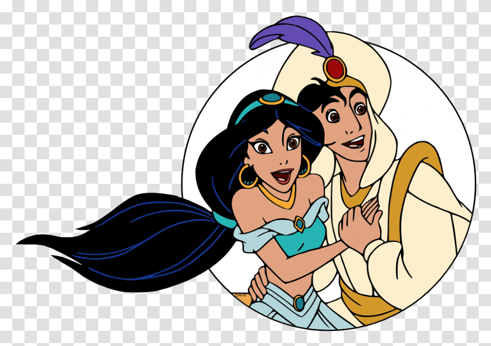 New Aladdin Jasmine On Flying Carpet Aladdin And Jasmine Cartoon, Person, Human, People, Hug Transparent Png