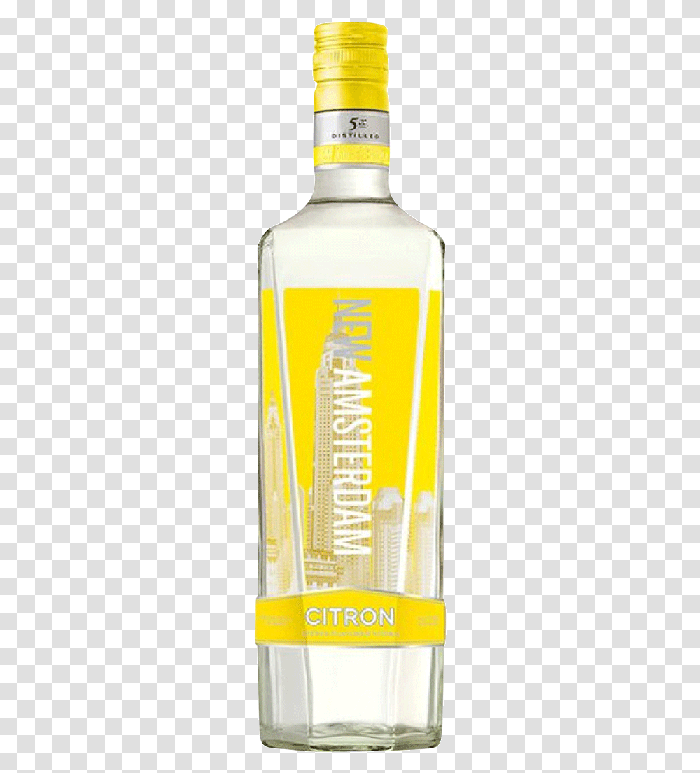 New Amsterdam Lemon Vodka, Liquor, Alcohol, Beverage, Drink Transparent Png