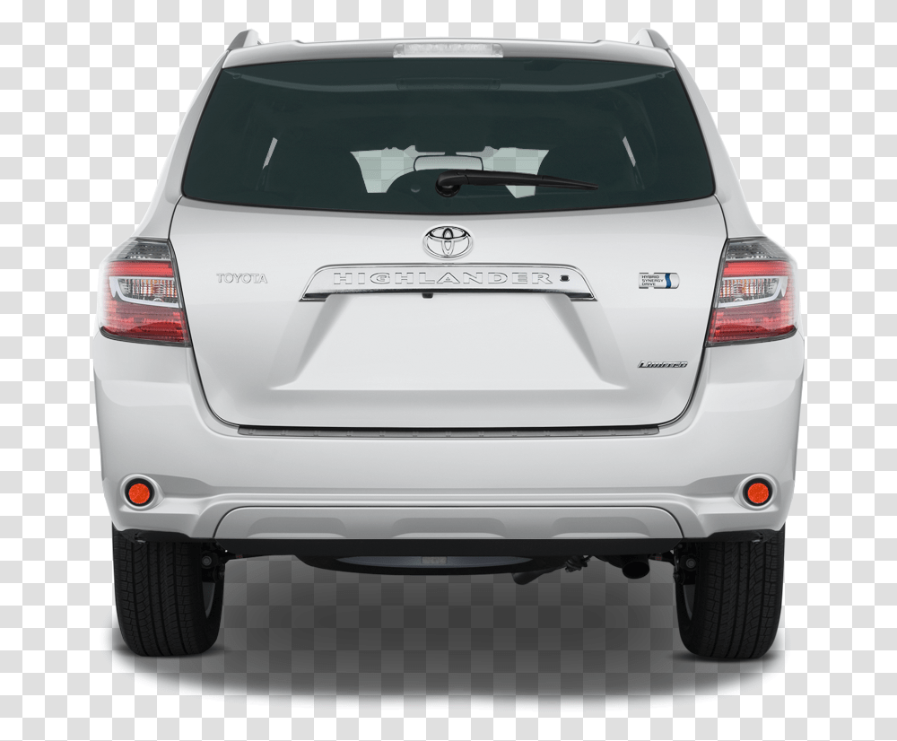 New And Future Toyota Highlander Hybrid Rear, Car, Vehicle, Transportation, Bumper Transparent Png