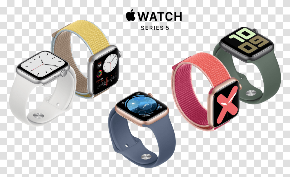 New Apple Watch Series 5 Colors, Wristwatch, Electronics, Accessories, Accessory Transparent Png