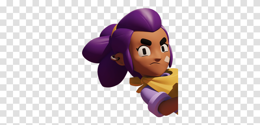 New Artposters Inazo Brawl Stars Shelly Brawl Stars, Toy, Purple, Super Mario Transparent Png