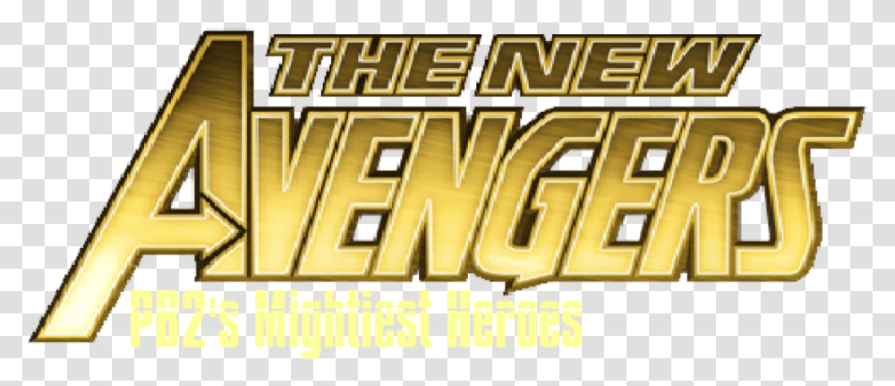 New Avengers Logo New Avengers Logo, Pac Man, Scoreboard, Minecraft, Word Transparent Png