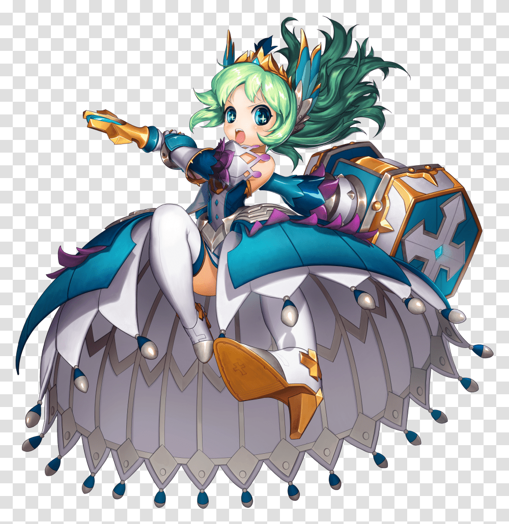 New Awakened Hero Justice Lime Lime Grand Chase Transparent Png