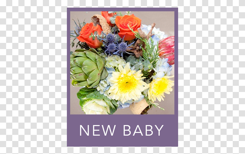 New Baby Flowers Bouquet, Floral Design, Pattern Transparent Png