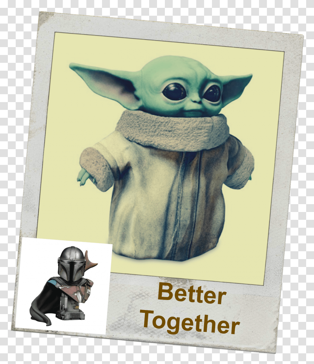New Baby Yoda And The Mandalorian Merchandise Arrive Star Wars The Child 11 Plush, Advertisement, Poster, Flyer, Paper Transparent Png