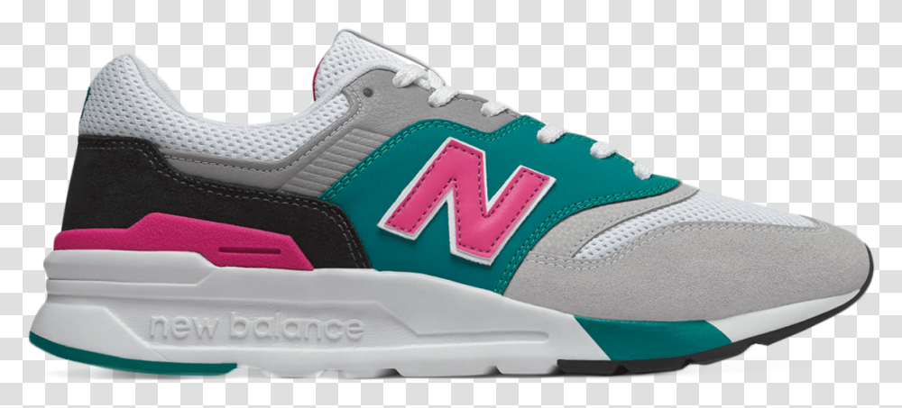 New Balance 997h Pink And Blue, Shoe, Footwear, Apparel Transparent Png