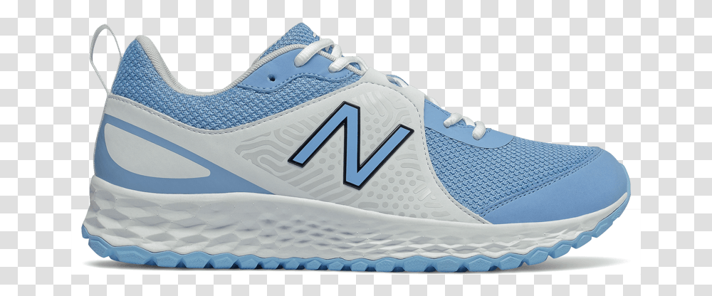 New Balance Baseball And Softball Turfs Cleats Baby Blue New Balance Turf Shoes, Footwear, Clothing, Apparel, Sneaker Transparent Png