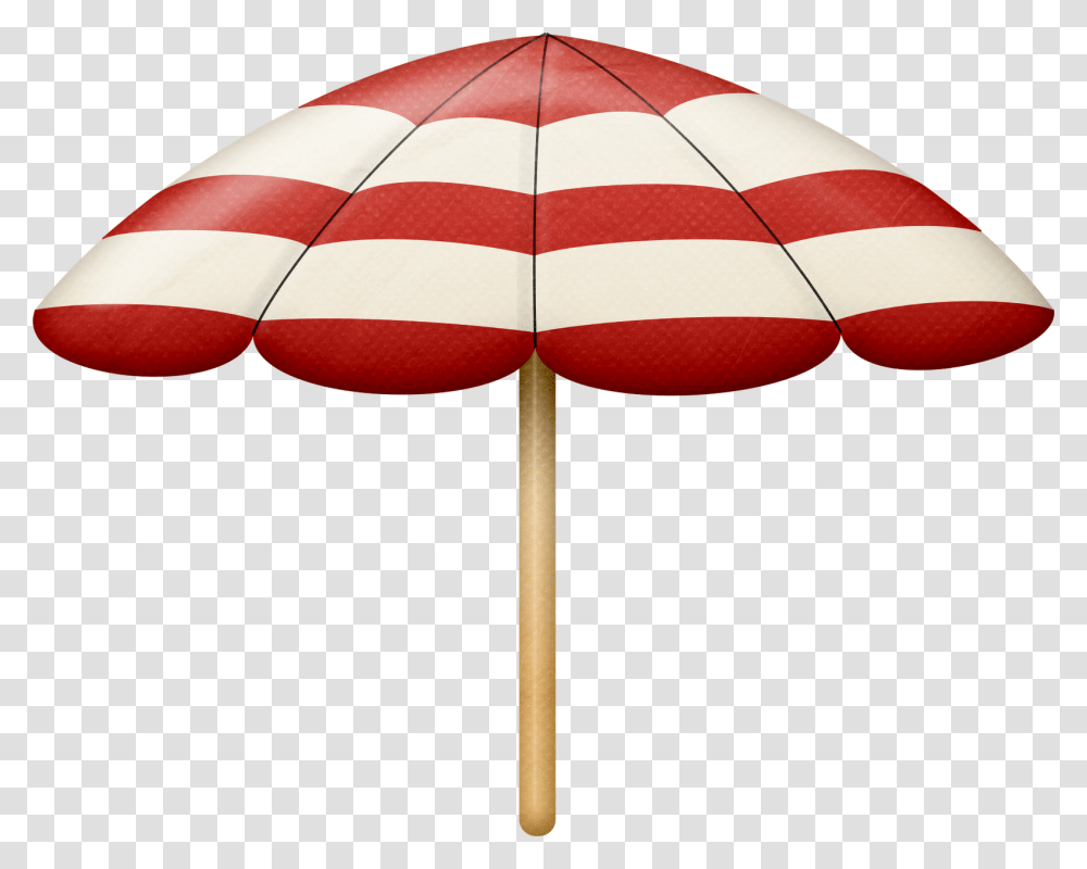 Пляжный зонт на прозрачном фоне