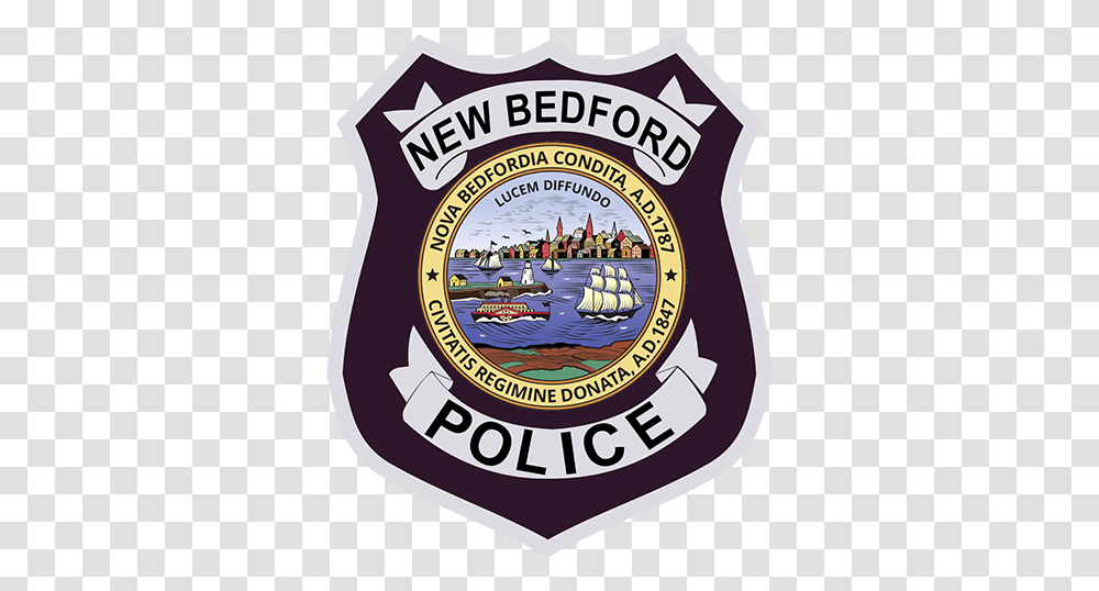 New Bedford Police Department - City Of One New Bedford Police Department, Logo, Symbol, Trademark, Badge Transparent Png