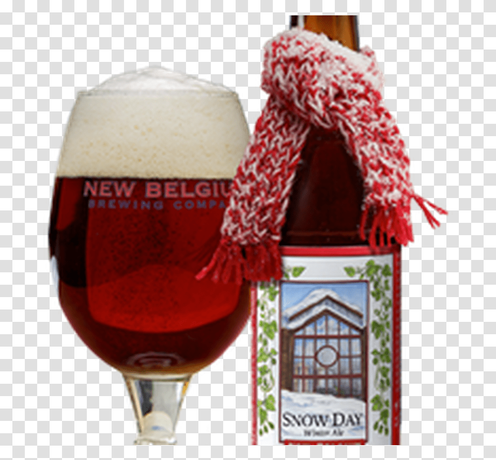 New Belgium Snow Day, Glass, Alcohol, Beverage, Drink Transparent Png