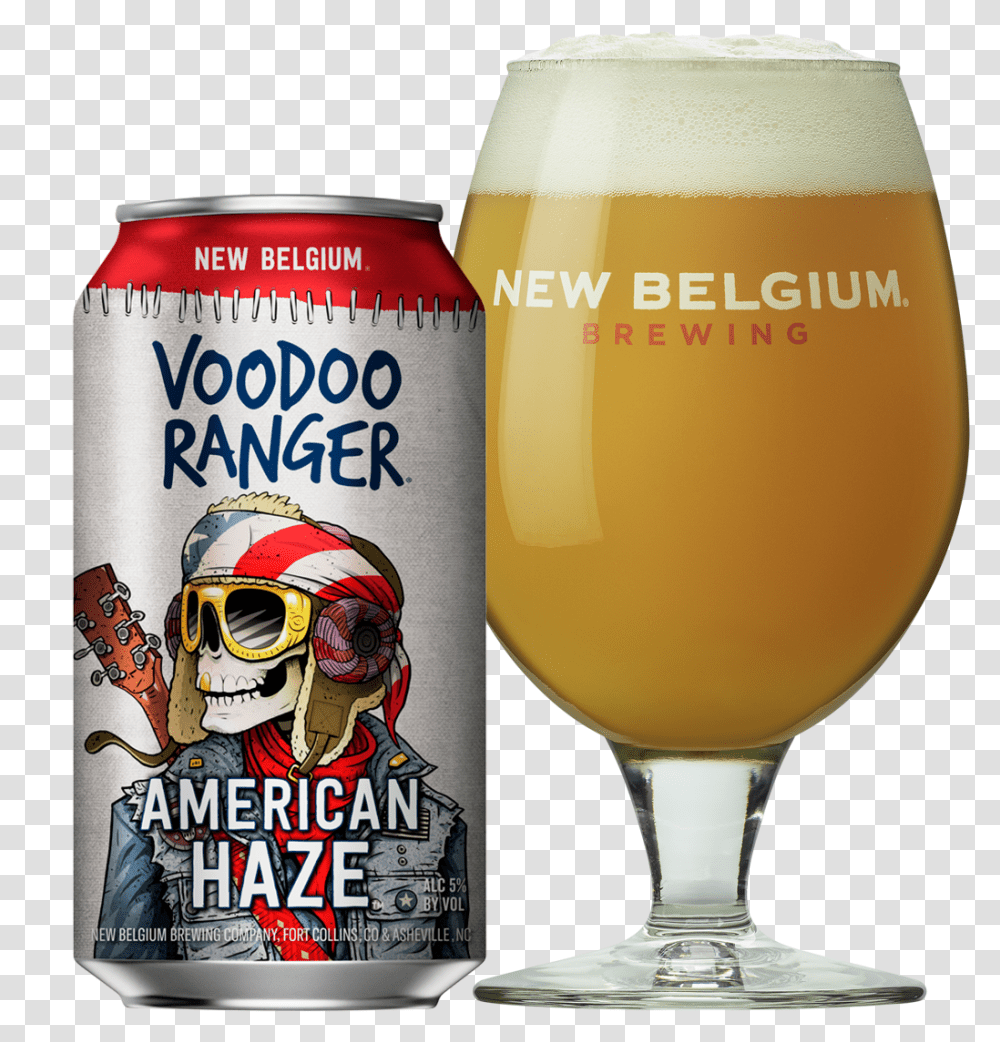 New Belgium Voodoo Ranger American Haze New Belgium 1985 Ipa, Beer, Alcohol, Beverage, Drink Transparent Png