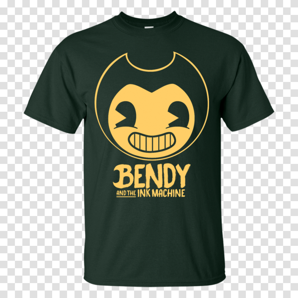 New Bendy And The Ink Machine Shirt Teesdiys, Apparel, T-Shirt, Sleeve Transparent Png