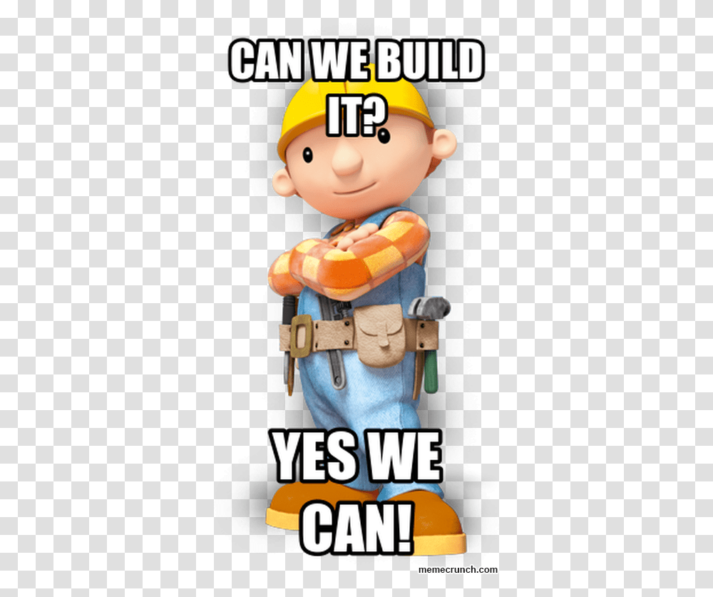 New Bob The Builder, Doll, Toy, Figurine Transparent Png