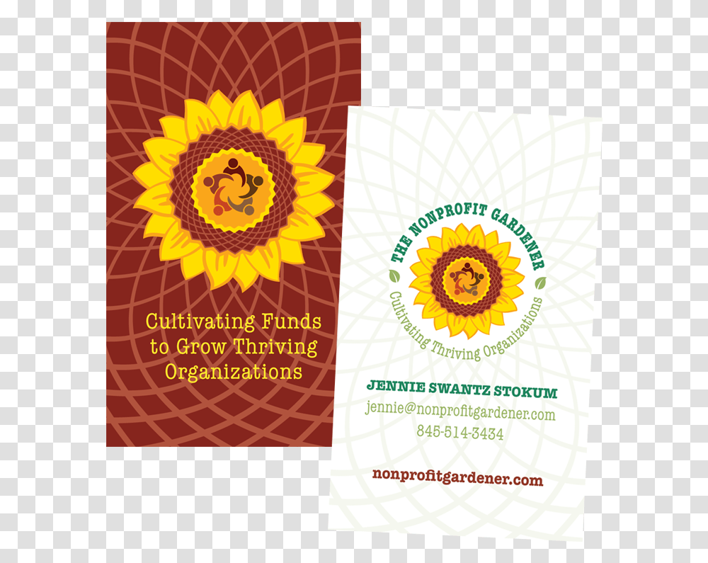 New Brand For Startup Business Full Deck Design Sunflower, Graphics, Text, Floral Design, Pattern Transparent Png