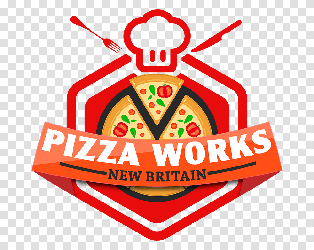 New Britain Pizza Works Day Pizzas Recife, Label, Poster Transparent Png