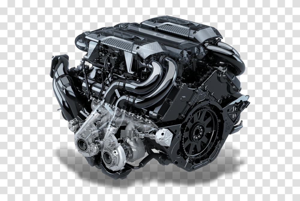 New Bugatti Engine, Motor, Machine, Motorcycle, Vehicle Transparent Png