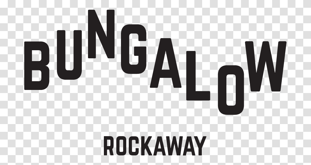 New Bungalow Rockaway Black Human Action, Word, Alphabet Transparent Png