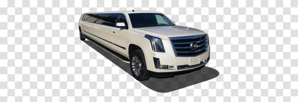 New Cadillac Escalade Suv Stretch Wedding Limousine Prom Cadillac Escalade, Car, Vehicle, Transportation, Automobile Transparent Png