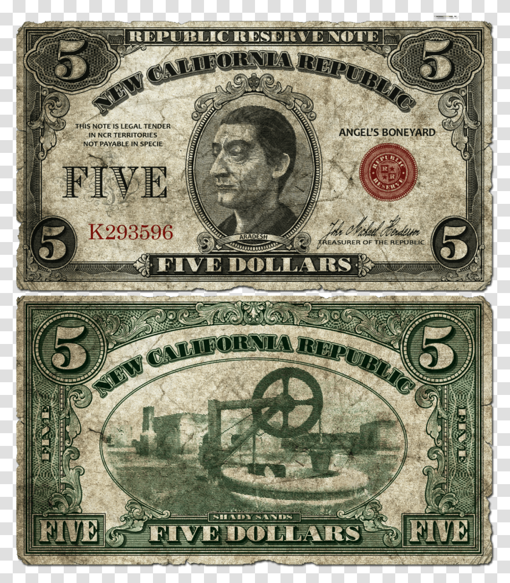 New California Republic Money, Dollar, Person, Human Transparent Png