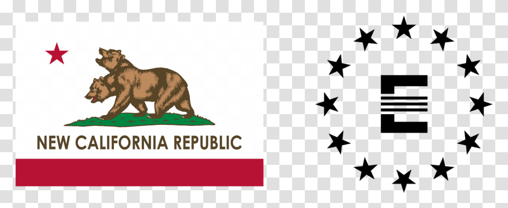 New California Republic & Free Ncr Flag Fallout New Vegas, Mammal, Animal, Wildlife, Cat Transparent Png