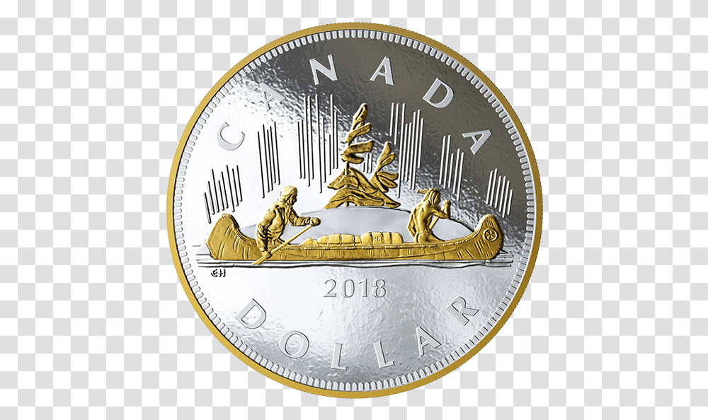 New Canadian Coin 2018, Money, Person, Human, Silver Transparent Png