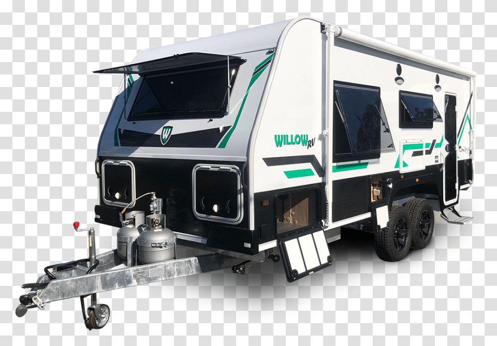 New Caravans Latest Designed Willow Rv Commercial Vehicle, Truck, Transportation, Train, Locomotive Transparent Png