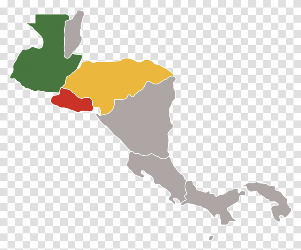 New Central America Central America Map Icon, Diagram, Plot, Person, Human Transparent Png
