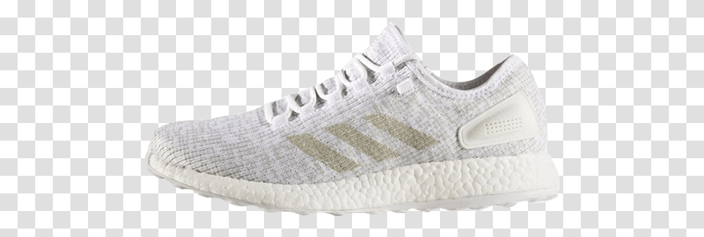 New Cheap Adidas Pure Boost White Dust Sneakers, Clothing, Apparel, Shoe, Footwear Transparent Png