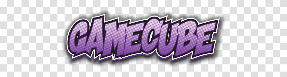 New Comic Book Theme Retropie Forum Gamecube Logo, Text, Purple, Label, Light Transparent Png