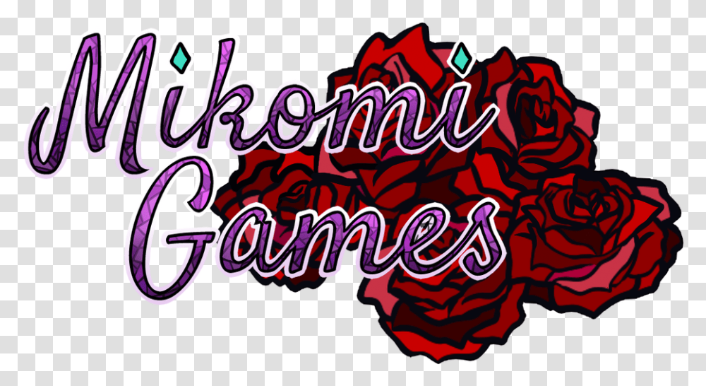 New Company Logo Mikomikisomi's Projects Pls Check Out Garden Roses, Text, Graffiti, Lighting, Art Transparent Png