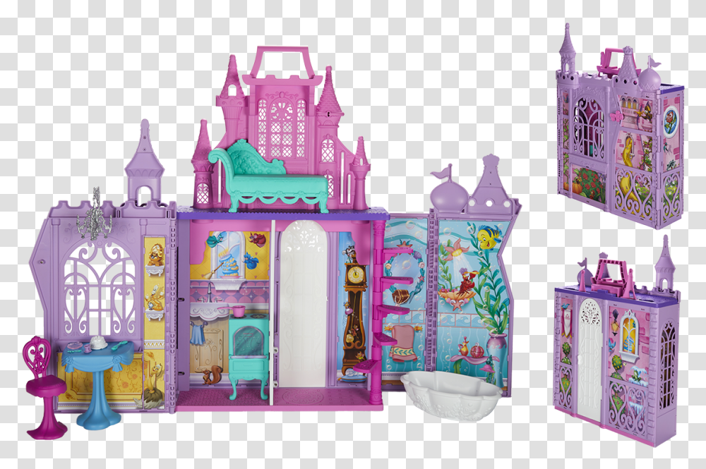 New Dolls From Hasbro Youloveit Com Pop Disney Princess Pop Up Palace Playset, Furniture, Toy, Purple, Inflatable Transparent Png