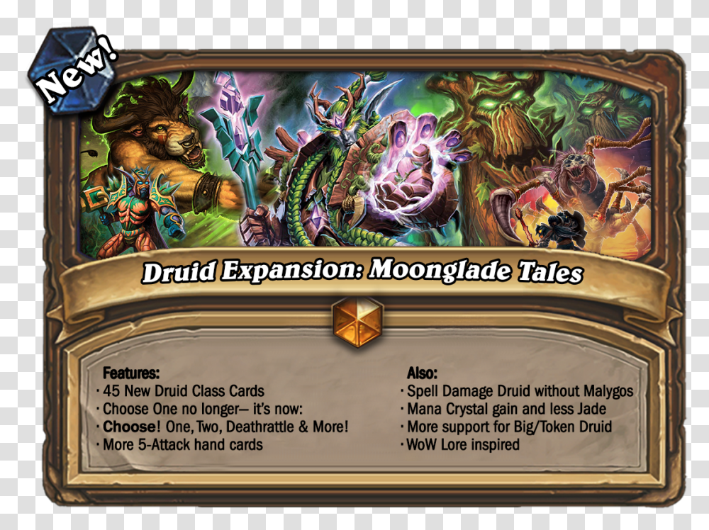 New Druid Cards, World Of Warcraft, Dragon, Word, Parade Transparent Png
