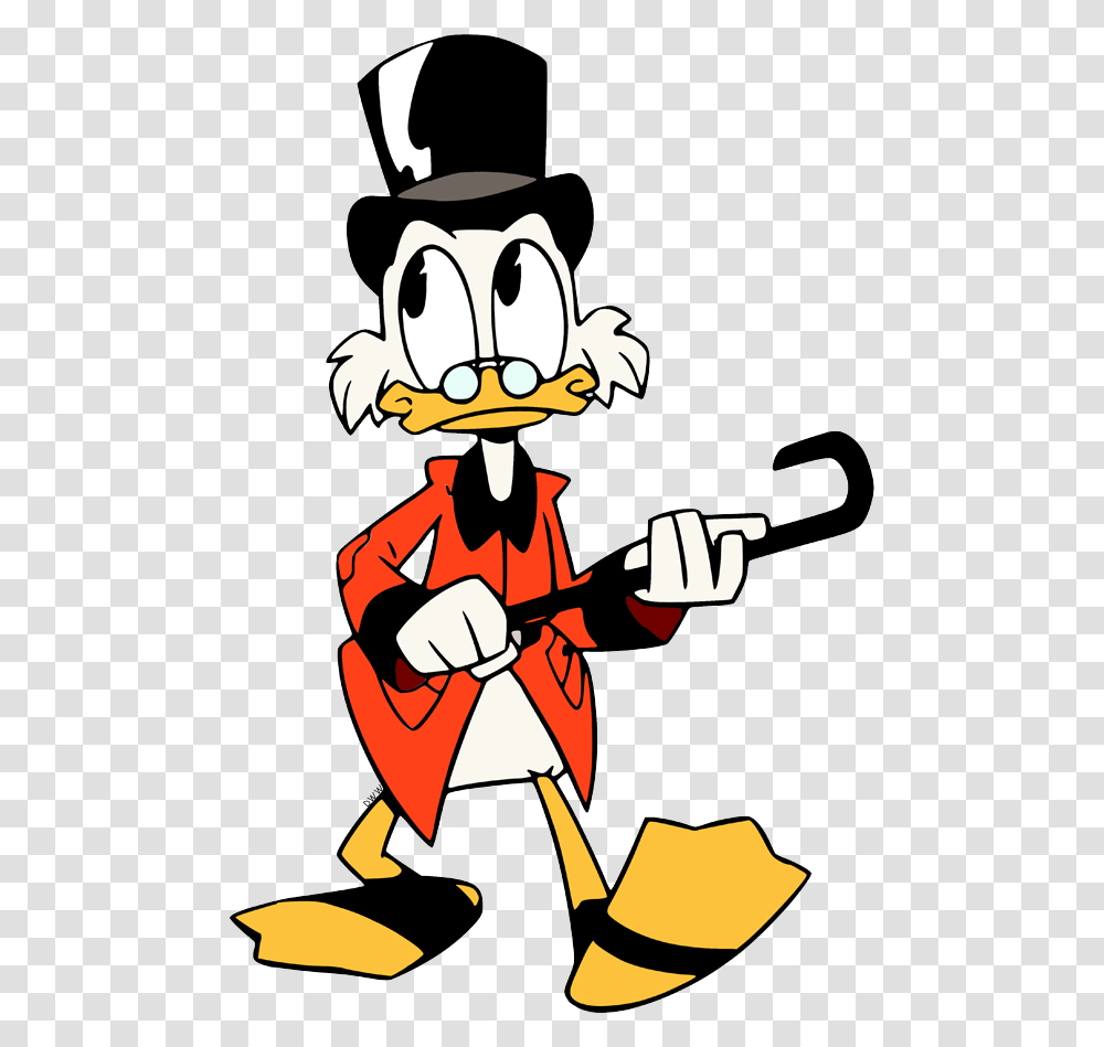 New Ducktales Clip Art Disney Galore Scrooge Mcduck, Performer, Chef Transparent Png