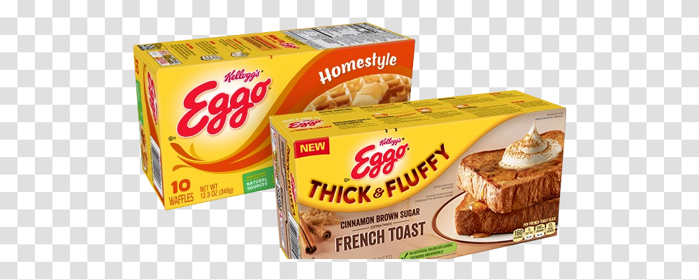 New Eggo Coupon To Print Snack, Food, Bread, Sweets, Confectionery Transparent Png