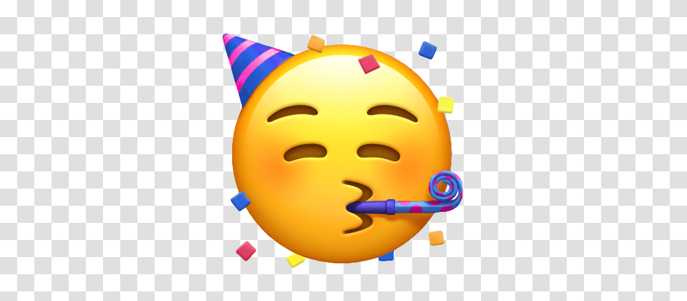 New Emoji To Iphone Ipad Apple Watch Happy Birthday Emoji, Clothing, Apparel, Party Hat, Toy Transparent Png