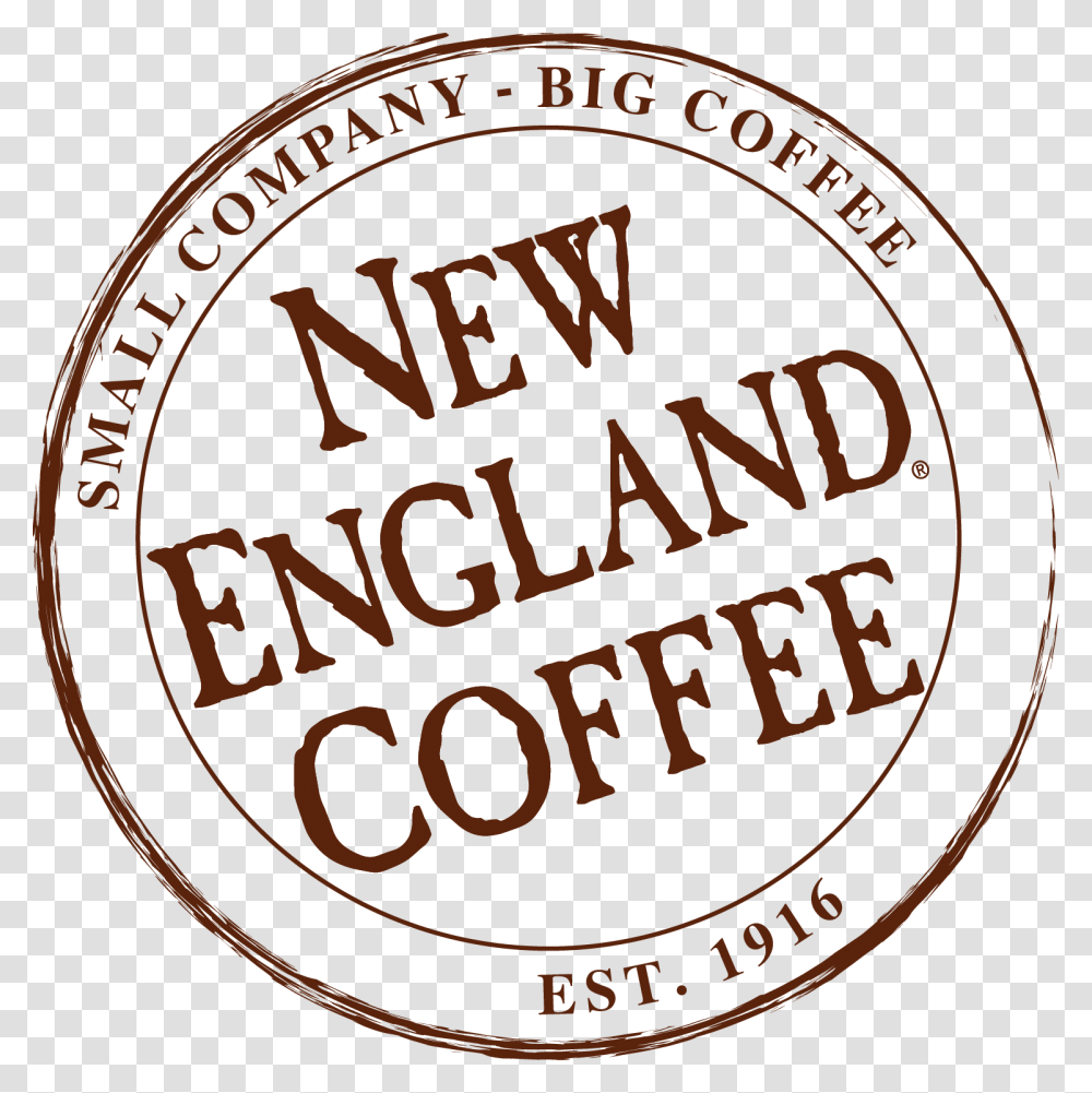 New England Coffee Company, Label, Logo Transparent Png