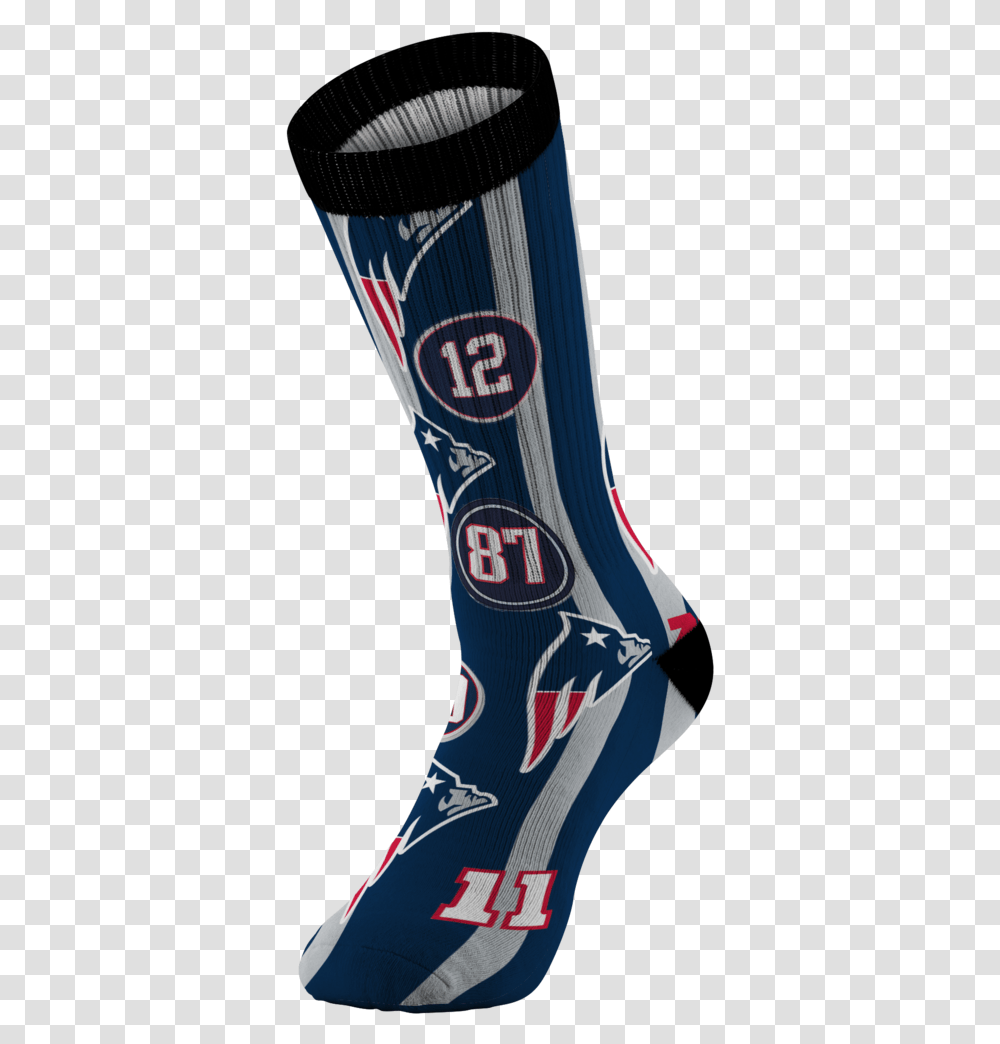 New England Patriot Football Socks Patriots Baby Tom Brady Red Louis Vuitton Socks, Clothing, Apparel, Flag, Symbol Transparent Png