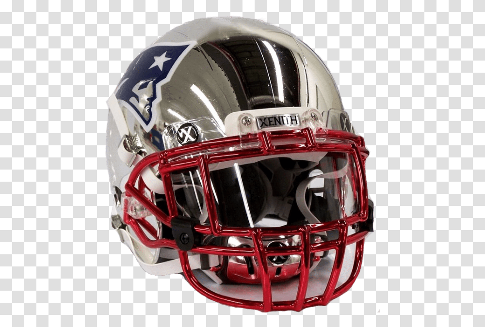 New England Patriots Chrome Plated Football Helmet Face Mask, Apparel, American Football, Team Sport Transparent Png