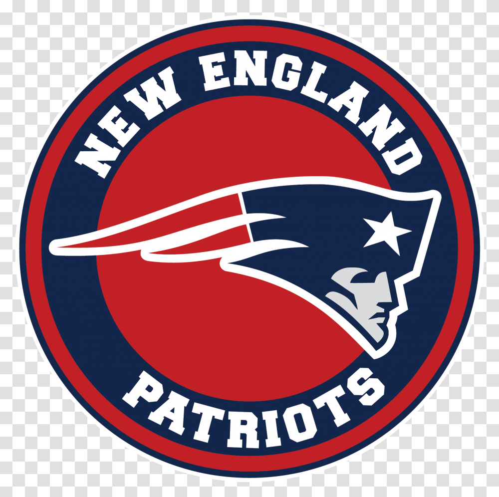 New England Patriots Circle Logo Vinyl New England Patriots Logo, Symbol, Label, Text, Trademark Transparent Png