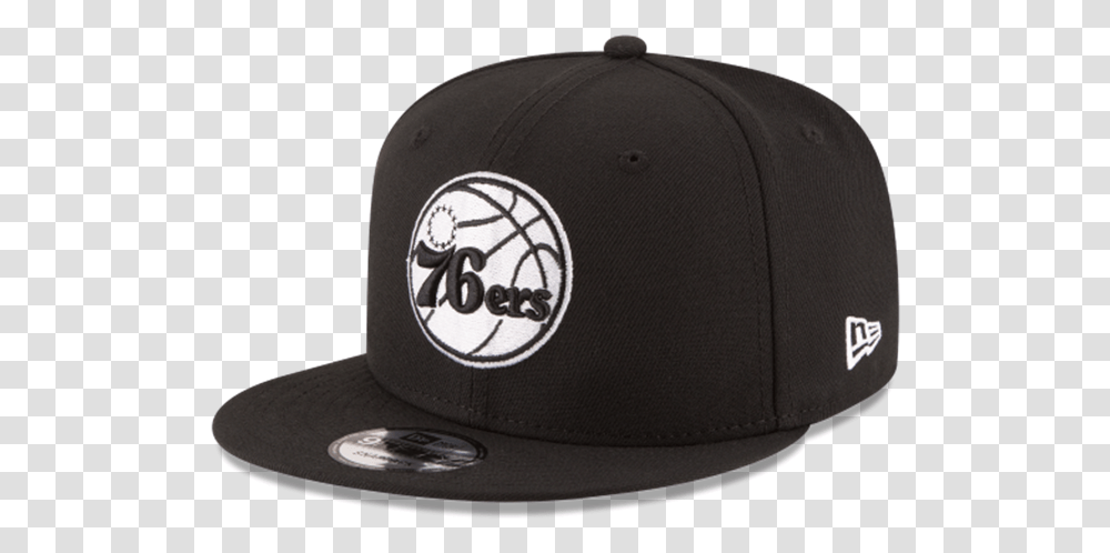 New Era 9fifty Philadelphia 76ers Basic Snapback Black Oakland A's Hat Black, Apparel, Baseball Cap Transparent Png